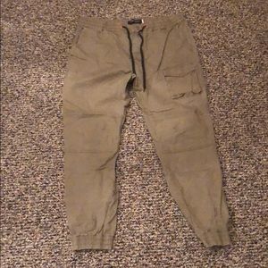 Modern Amusement Khaki Joggers size large